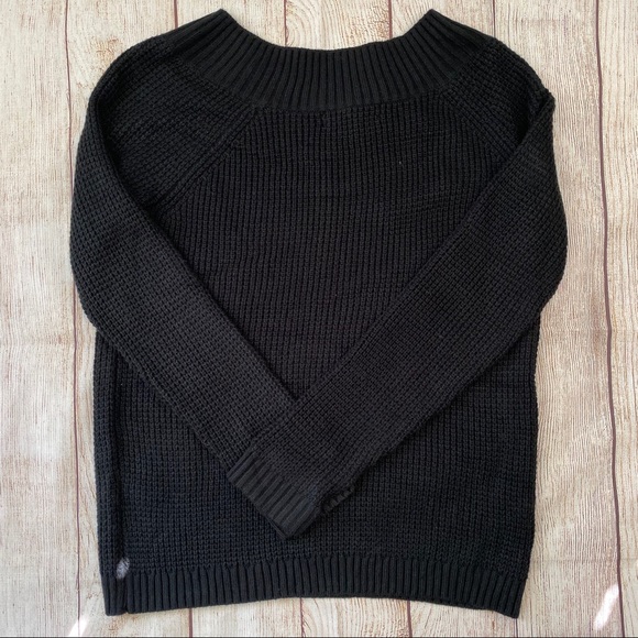Jones New York Knit Crewneck Sweater Black M - Picture 4 of 5